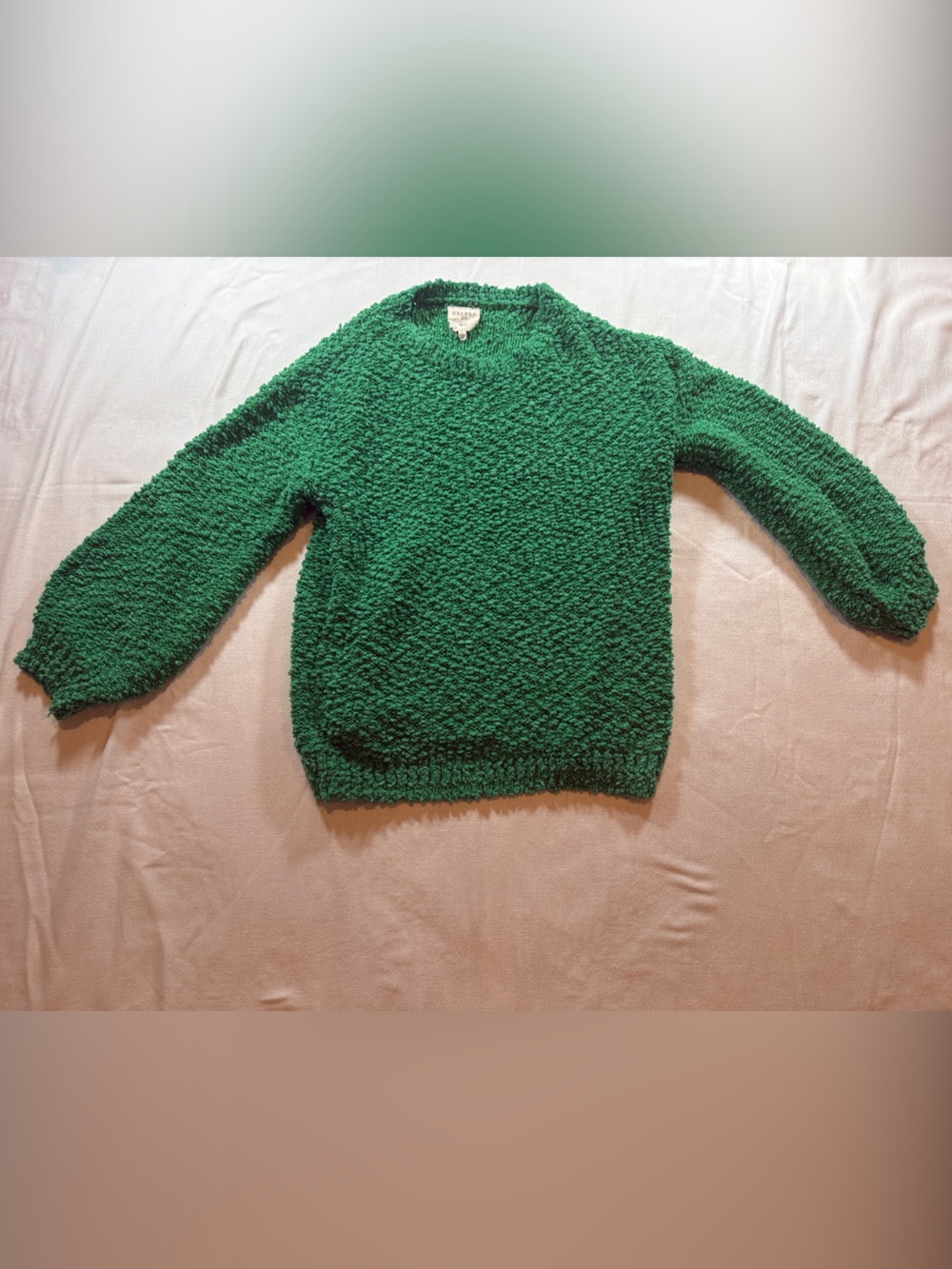 Hayden Emerald Green Crewneck Sweater